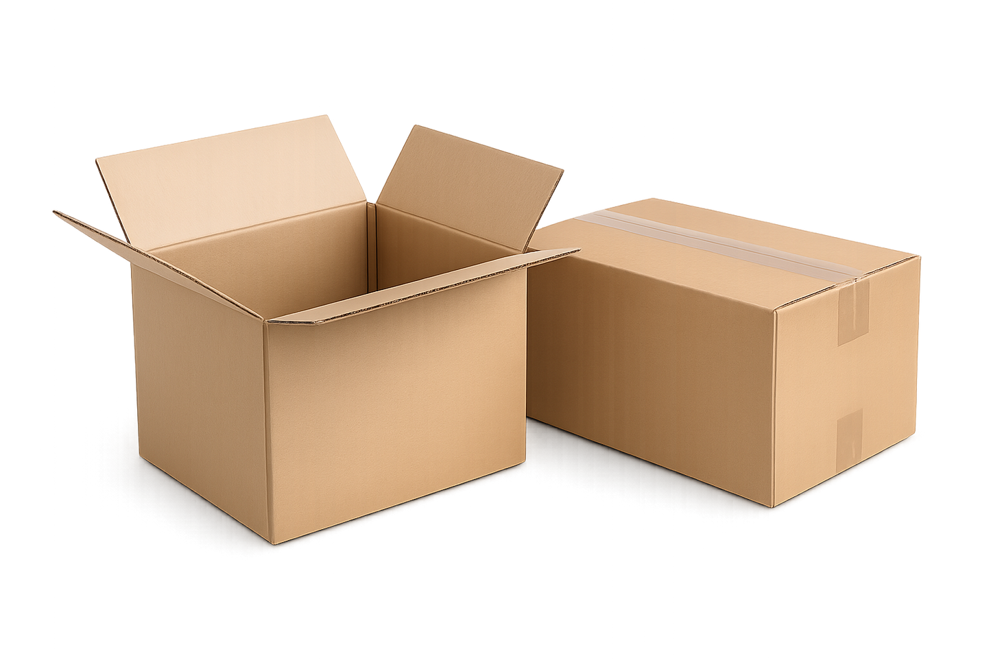Cardboard boxes
