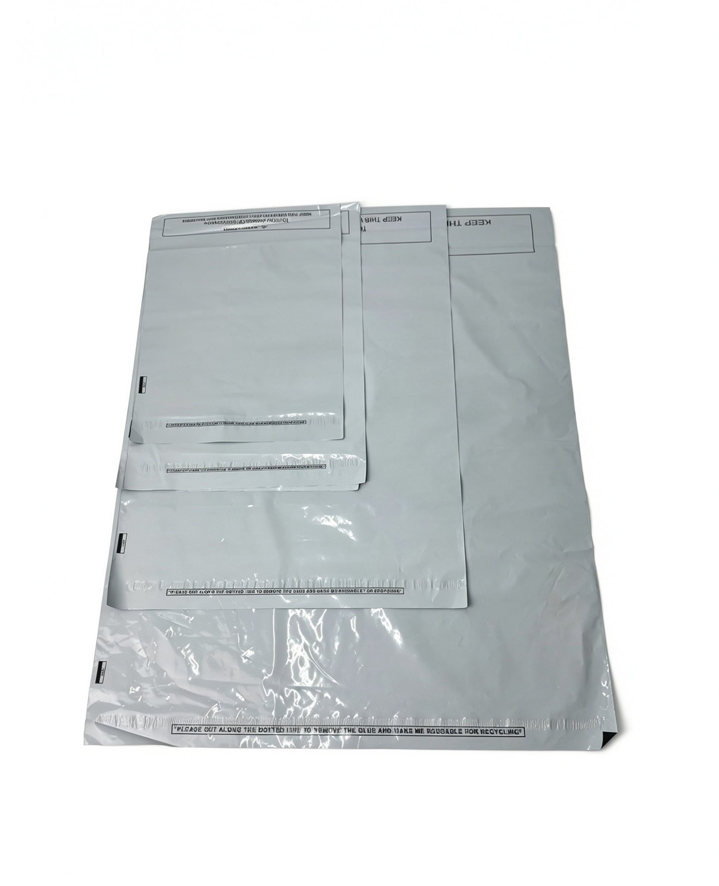 White Mailing bags