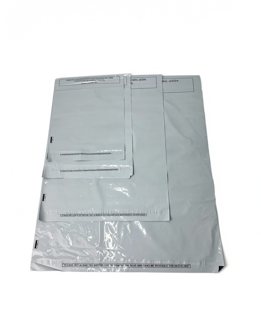 White Mailing bags